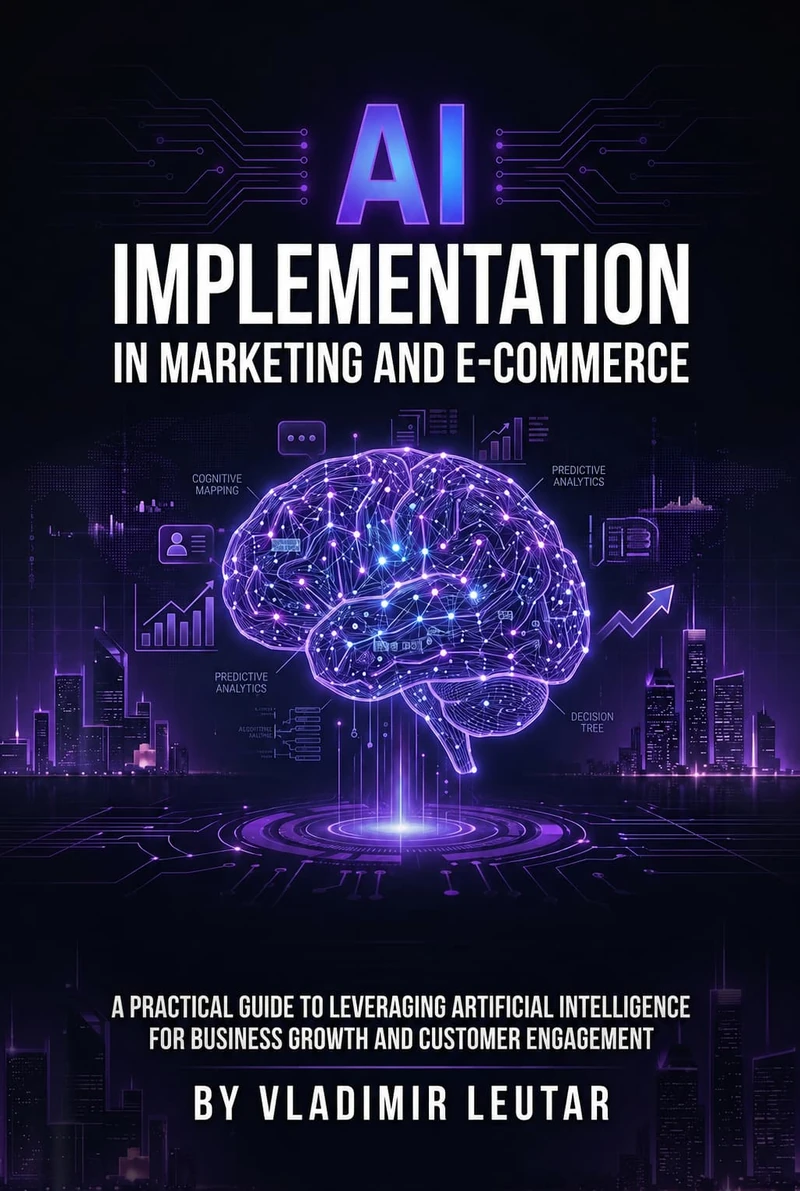 AI Implementation in Marketing and E-Commerce, book cover